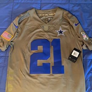 Ezekiel Elliott Salute to Service jersey